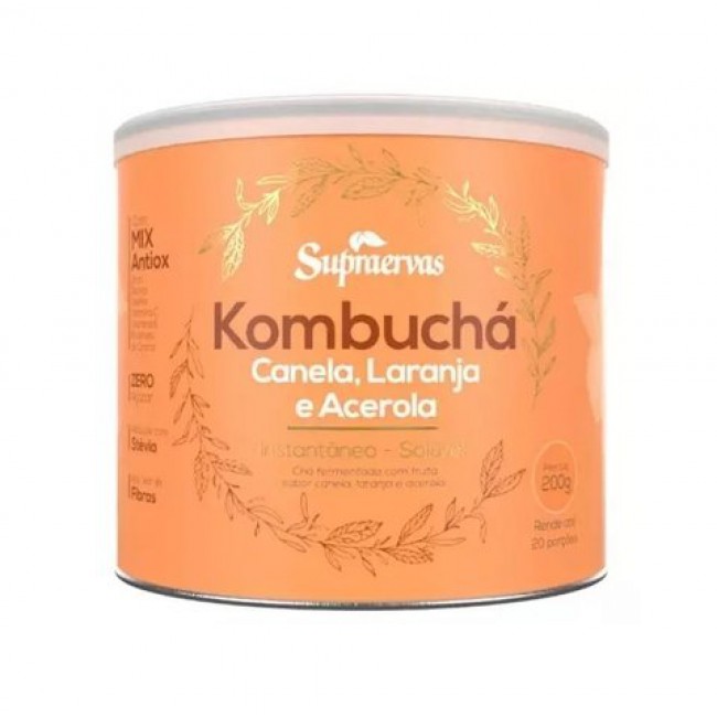 Kombuchá Canela, Laranja e Acerola